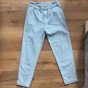 Bonne Amsterdam Pants Light Denim Small Unisex